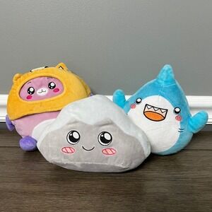 LankyBox Series 2 Foxy Boxy, Rocky, & Shark Plush Set